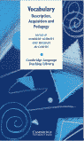 Vocabulary, de Schmitt, Norbert | portada del libro