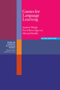 Games for Language Learning 3rd Edition, de Wright, Andrew | portada del libro