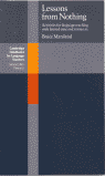 Lessons from Nothing, de Marsland, Bruce | portada del libro