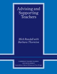 Advising and Supporting Teachers, de Randall, Mick | portada del libro