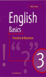 ENGLISH BASICS 3 PRACTICE AND REVISION, de CHOLIJ | portada del libro