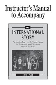 Instructor's Manual to Accompany The International Story, de Spack, Ruth | portada del libro