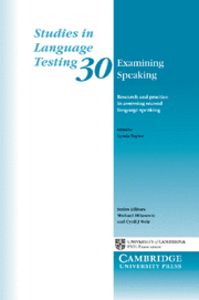 Examining Speaking, de Taylor, Lynda | portada del libro