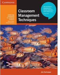 Classroom Management Techniques, de Scrivener, Jim | portada del libro
