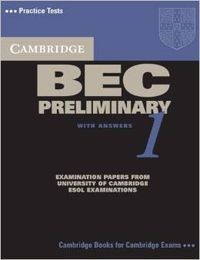 Cambridge BEC Preliminary 1, de University of Cambridge Local Examinations Syndicate | portada del libro
