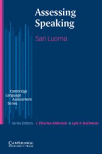 Assessing Speaking, de Luoma, Sari | portada del libro