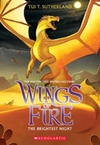 WINGS OF FIRE: THE BRIGHTEST NIGHT (B&W), de Tui T. Sutherland | portada del libro