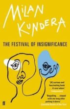 THE FESTIVAL OF INSIGNIFICANCE, de Milan Kundera | portada del libro