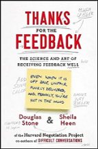 THANKS FOR THE FEEDBACK, de DOUGLAS STONE | portada del libro