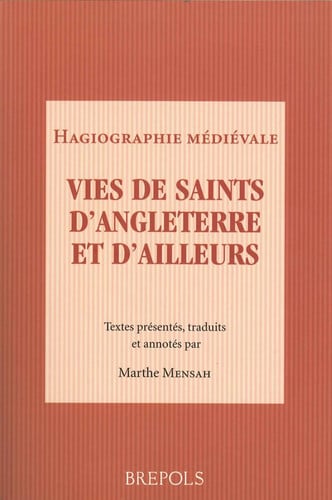 VIES DE SAINTS D'ANGLETERRE ET D'AILLEURS, de MENSAH | portada del libro