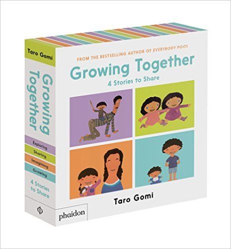GROWING TOGETHER A COLLECTION OF 4 BOOKS, de GOMI | portada del libro