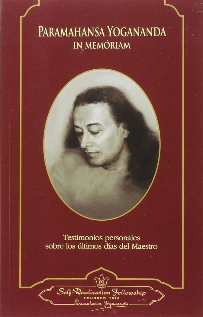 PARAMAHANSA YOGANANDA. IN MEMORIAM, de YOGANANDA, PARAMAHANSA | portada del libro