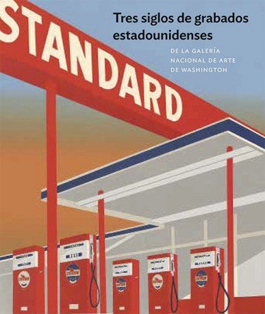 tres siglos de grabados estadounidenses de la Galería Nacional de Arte de Washington, de AAVV | portada del libro