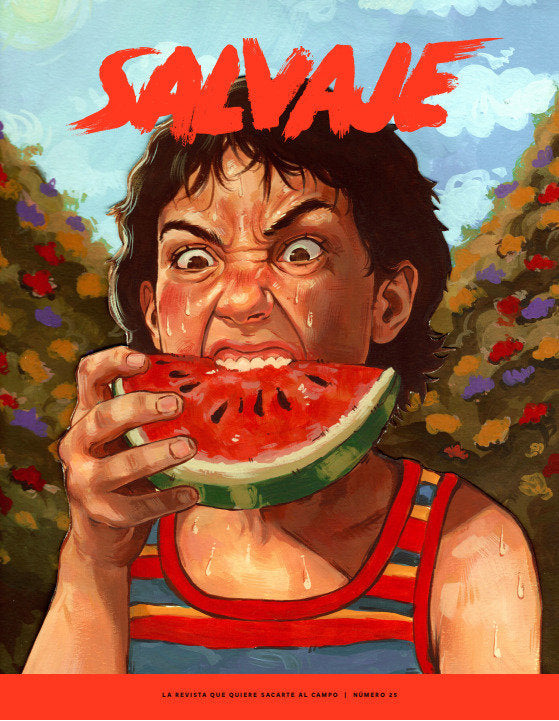 REVISTA SALVAJE 25, de CEBALLOS,NOEL | portada del libro