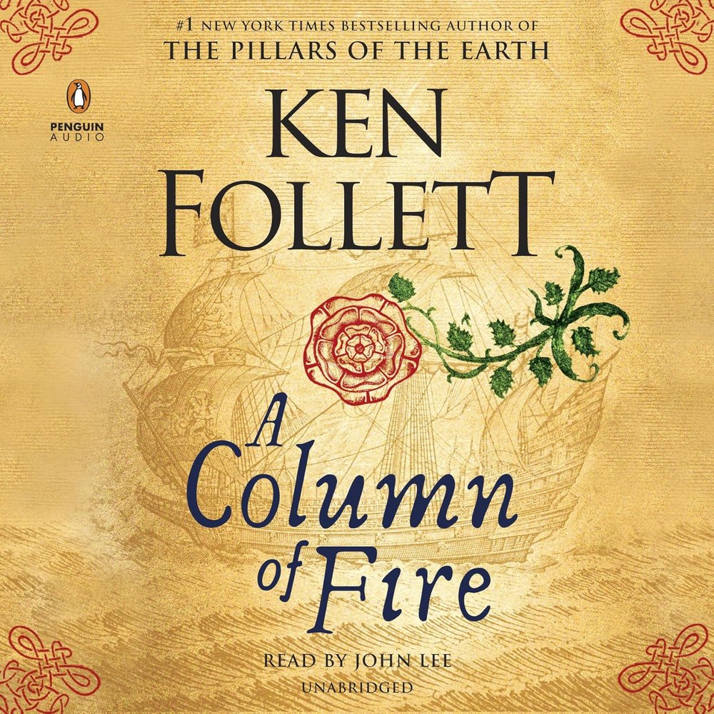 A COLUMN OF FIRE, de Ken Follett | portada del libro