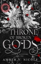 The Throne of Broken Gods, de Amber V. Nicole | portada del libro