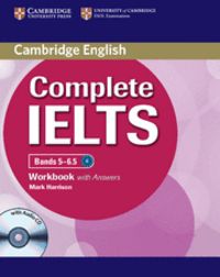 Complete IELTS Bands 5-6.5 Workbook with Answers with Audio CD, de Harrison, Mark | portada del libro