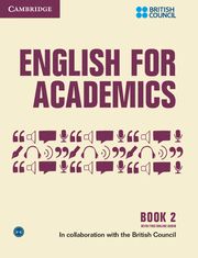 English for Academics 2 Book with Online Audio | portada del libro