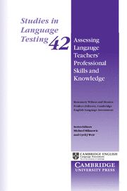 Assessing Language Teachers' Professional Skills and Knowledge, de Wilson,Rosemary | portada del libro