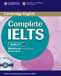 Complete IELTS Bands 4-5 Workbook with Answers with Audio CD, de Wyatt, Rawdon | portada del libro