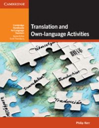 Translation and Own-language Activities, de Kerr, Philip | portada del libro
