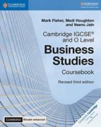 Cambridge IGCSE« and O Level Business Studies Revised Cours, de Mark Fisher | portada del libro