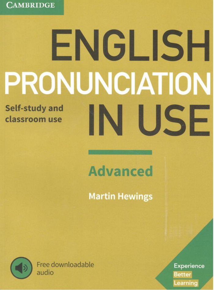 English Pronunciation in Use Advanced Book with Answers and Downloadable Audio, de Hewings, Martin | portada del libro