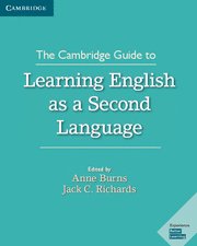THE CAMBRIDGE GUIDE TO LEARNING ENGLISH AS A SECOND LANGUAGE. THE CAMBRIDGE GUID, de ANONIMO | portada del libro