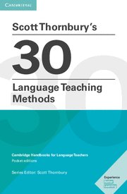 SCOTT THORNBURY'S 30 LANGUAGE TEACHING METHODS. PAPERBACK, de THORNBURY, SCOTT | portada del libro