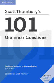 SCOTT THORNBURY'S. 101 GRAMMAR QUESTIONS 2019, de VV.AA. | portada del libro
