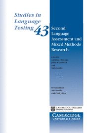 Second Language Assessment and Mixed Methods Research | portada del libro