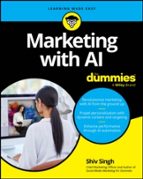 Marketing with AI For Dummies, de SHIV SINGH | portada del libro