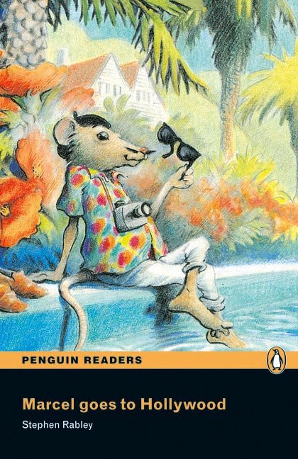 Penguin Readers 1: Marcel goes to Hollywood Book & CD Pack, de Rabley, Stephen | portada del libro