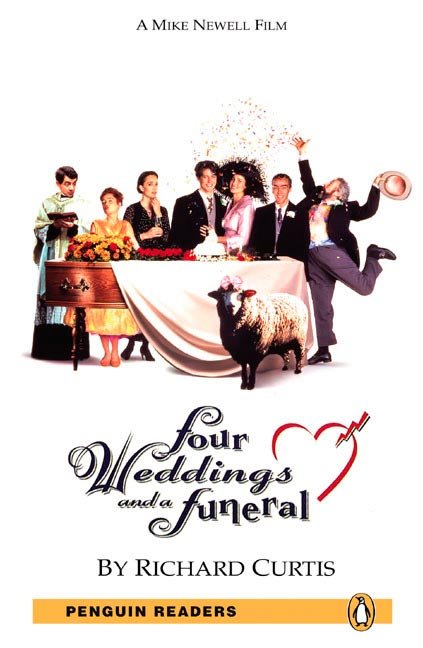 Penguin Readers 5: Four Weddings and a Funeral Book and MP3 Pack, de Curtis, Richard | portada del libro