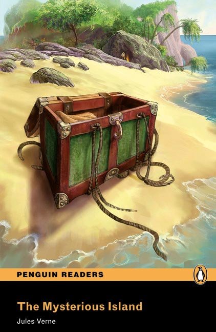 Penguin Readers 2: Mysterious Island, The Book & MP3 Pack, de Twain, Mark | portada del libro