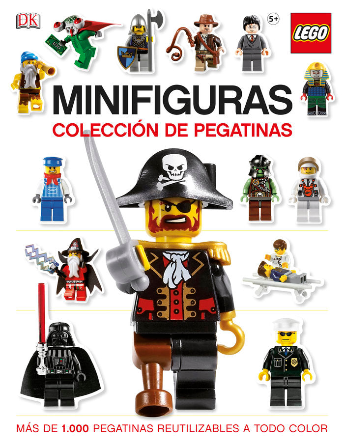 Minifiguras LEGO: colección de pegatinas | portada del libro