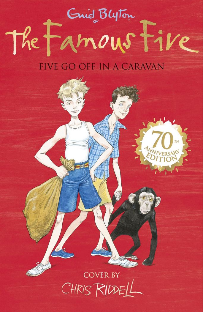 THE FAMOUS FIVE 5 70TH ANNIV, de BLYTON ENID | portada del libro