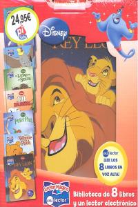 DISNEY BIBLIOTECA 8 LIBROS +LECTOR ELECTRONICO | portada del libro