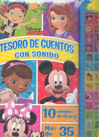 TESORO DE CUENTOS CON SONIDOS DISNEY JUNIOR, de VARIOS | portada del libro