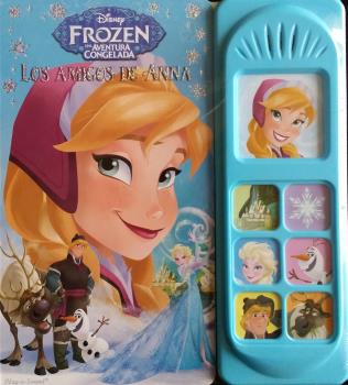 LIBRO MUSICAL 7 BOTONES FROZEN AVENTURA CONGELADA LSD, de Frozen | portada del libro