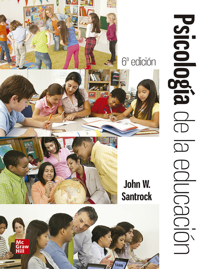 *** PSICOLOGIA DE LA EDUCACION CON CONNECT, de Santrock | portada del libro
