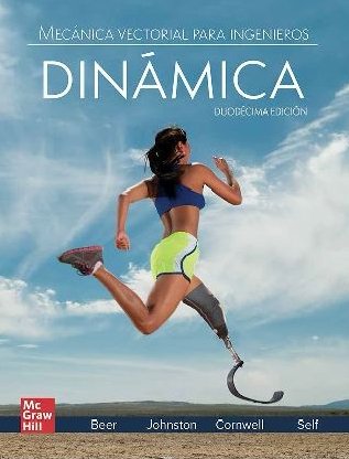 MECANICA VECTORIAL PARA INGENIEROS. DINAMICA (12ª EDICION), de BEER, FERDINAND P. | portada del libro