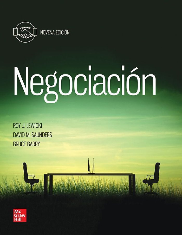 NEGOCIACION 9ED, de ROY J LEWICKI | portada del libro