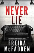 Never Lie, de Freida McFadden | portada del libro