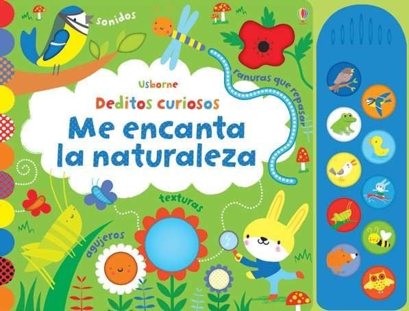 DEDITOS CURIOSOS ME GUSTA LA NATURALEZA, de WATT FIONA | portada del libro