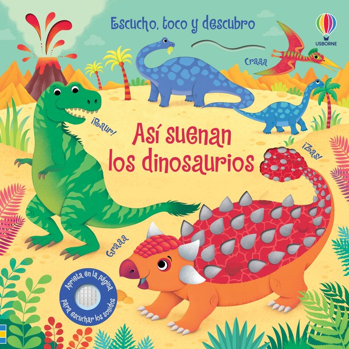 ASI SUENAN LOS DINOSAURIOS, de TAPLIN SAM | portada del libro
