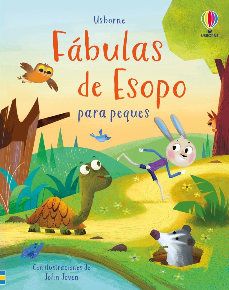 FABULAS DE ESOPO PARA PEQUES, de SUSANNA DAVIDSON | portada del libro