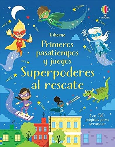 PASATIEMPOS Y JUEGOS SUPERHEROES, de ROBSON, KIRSTEEN | portada del libro