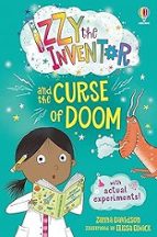 IZZY THE INVENTOR AND THE CURSE OF DOOM, de Zanna Davidson | portada del libro