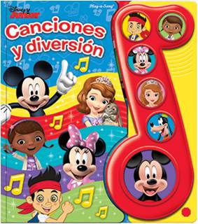 LA NOTA MUSICAL DISNEY JUNIOR LMN 6B, de Disney | portada del libro